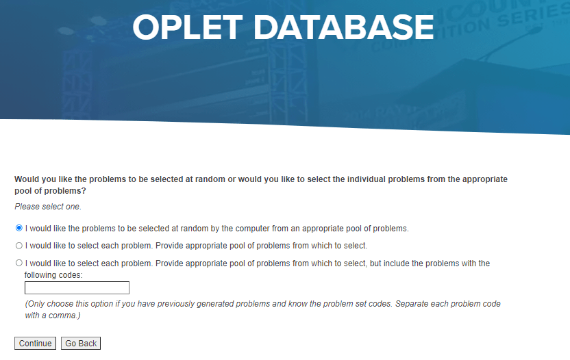 OPLET MATHCOUNTS Foundation